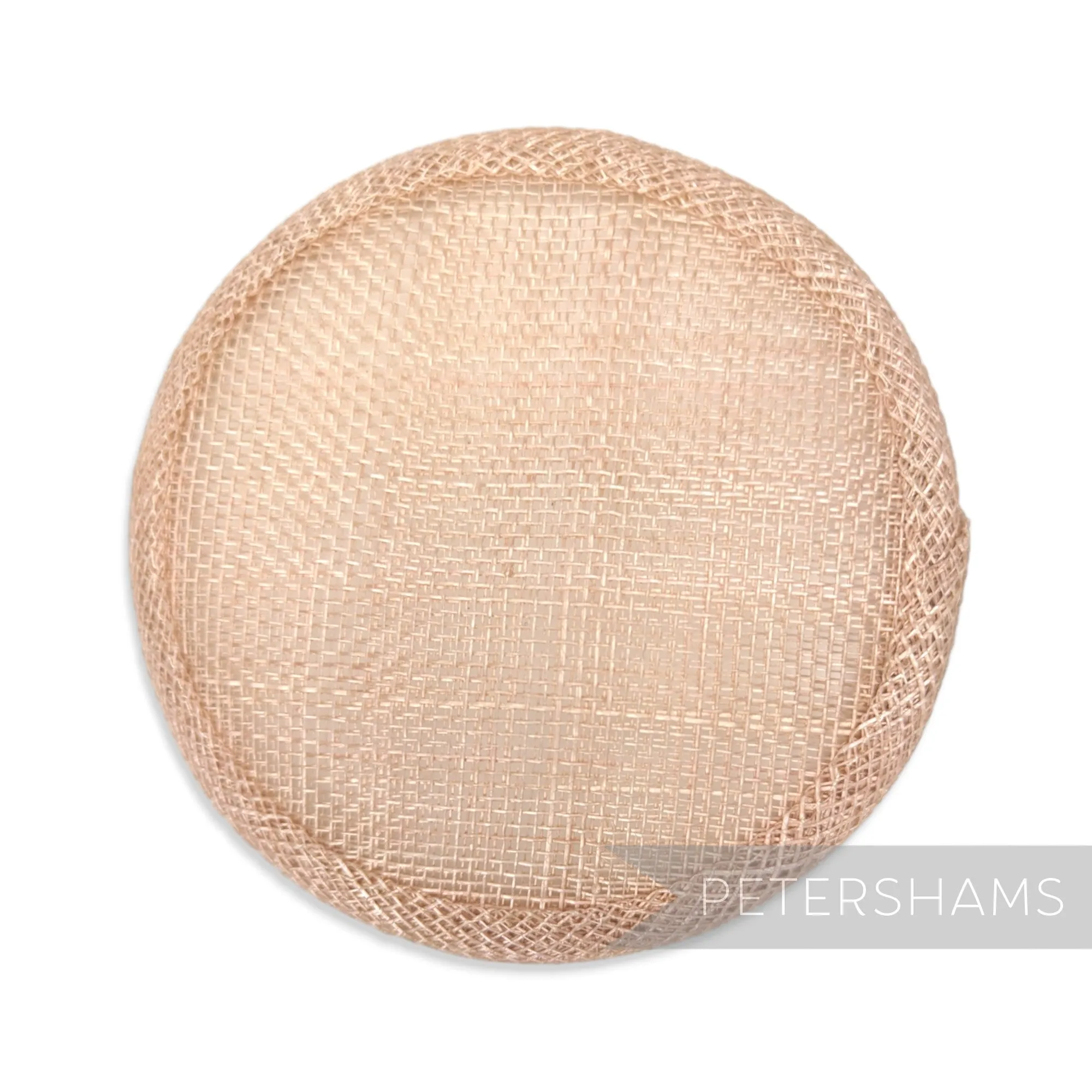 10.5cm Round Sinamay Hat Base