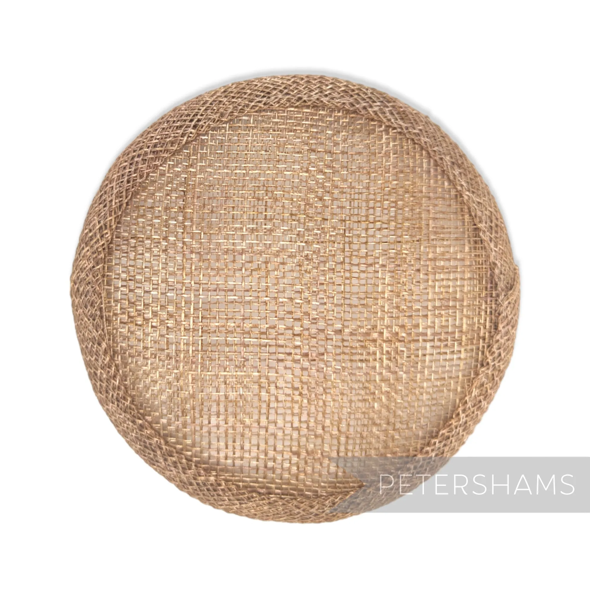 10.5cm Round Sinamay Hat Base