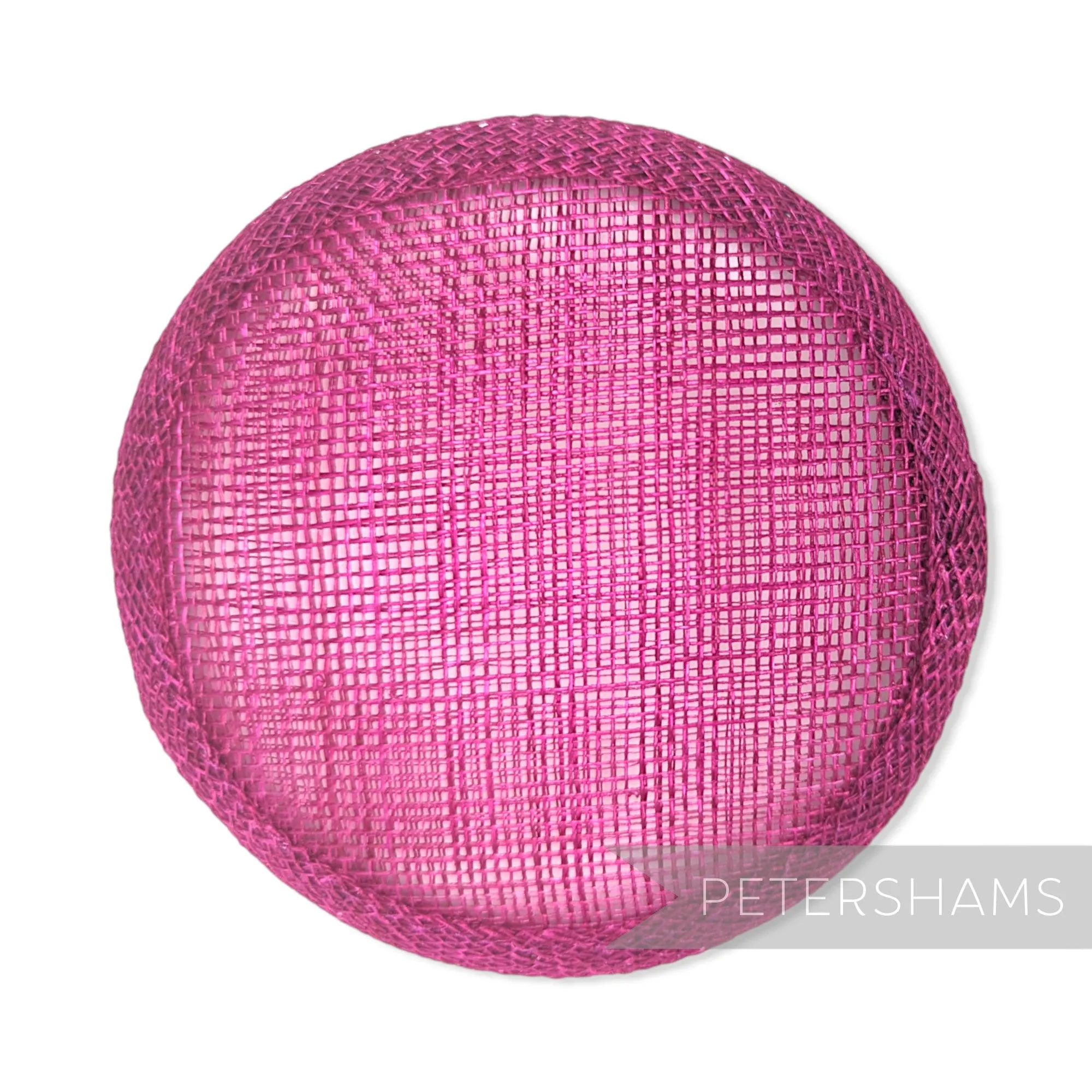 10.5cm Round Sinamay Hat Base