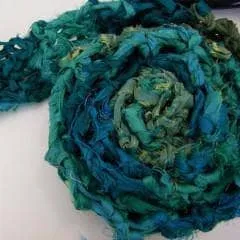 45 Minute Sari Ribbon Scarf Pattern