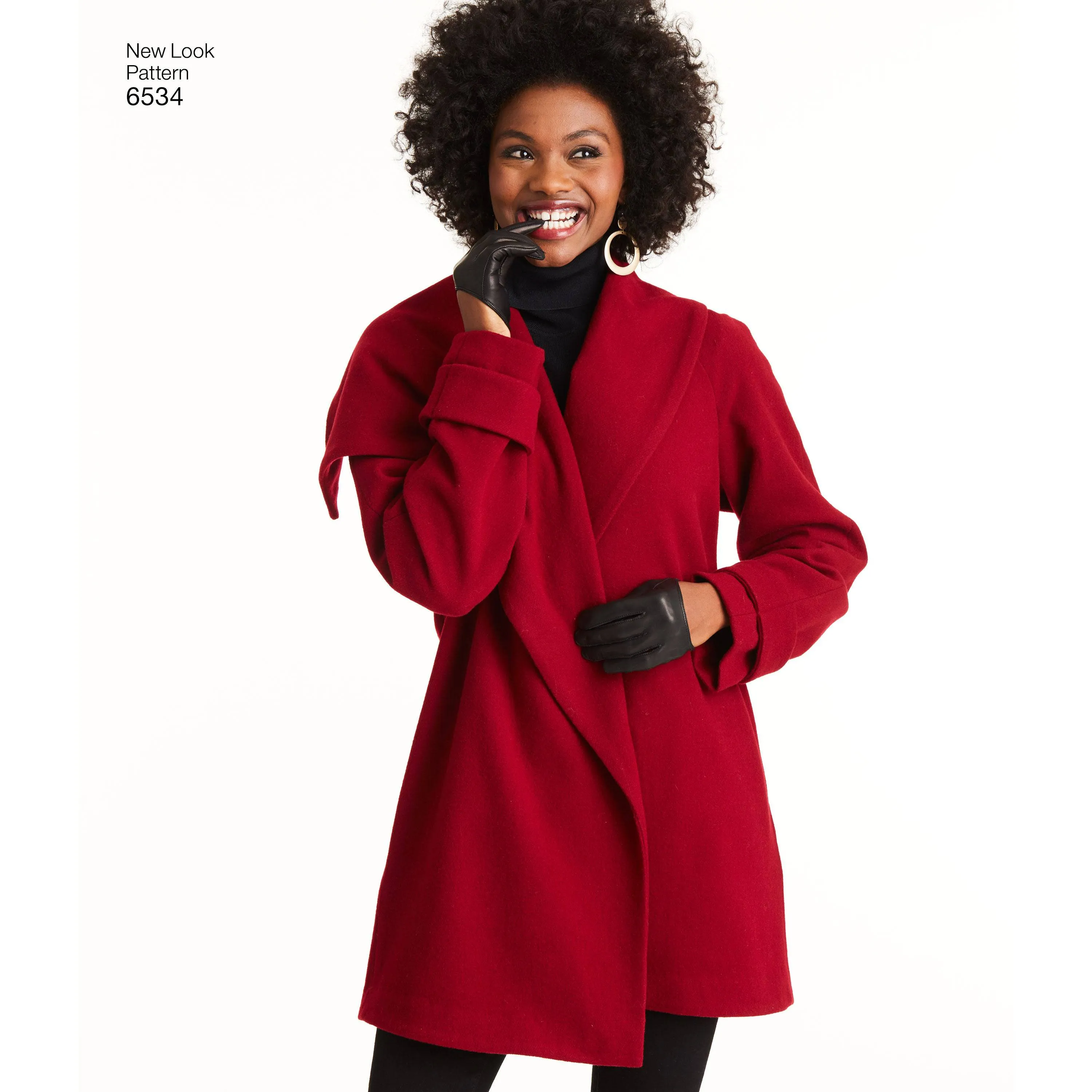 6534 New Look Pattern 6534 Women's Coats