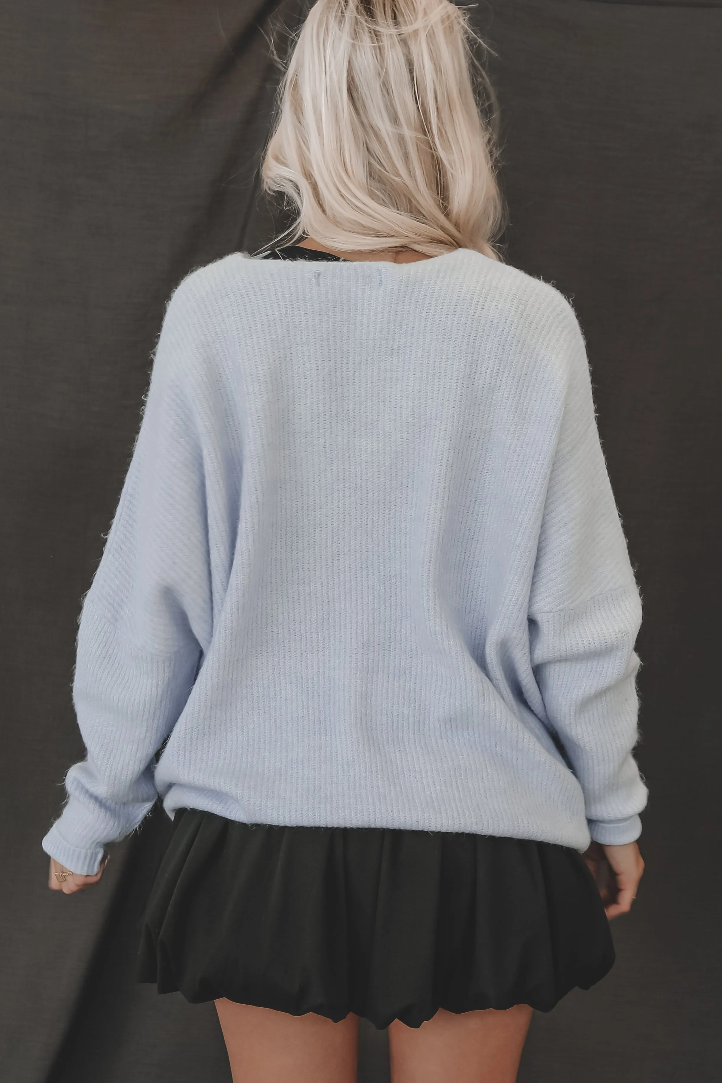 A Weekend In The Mountains Oversized Stockholm Sweater Top