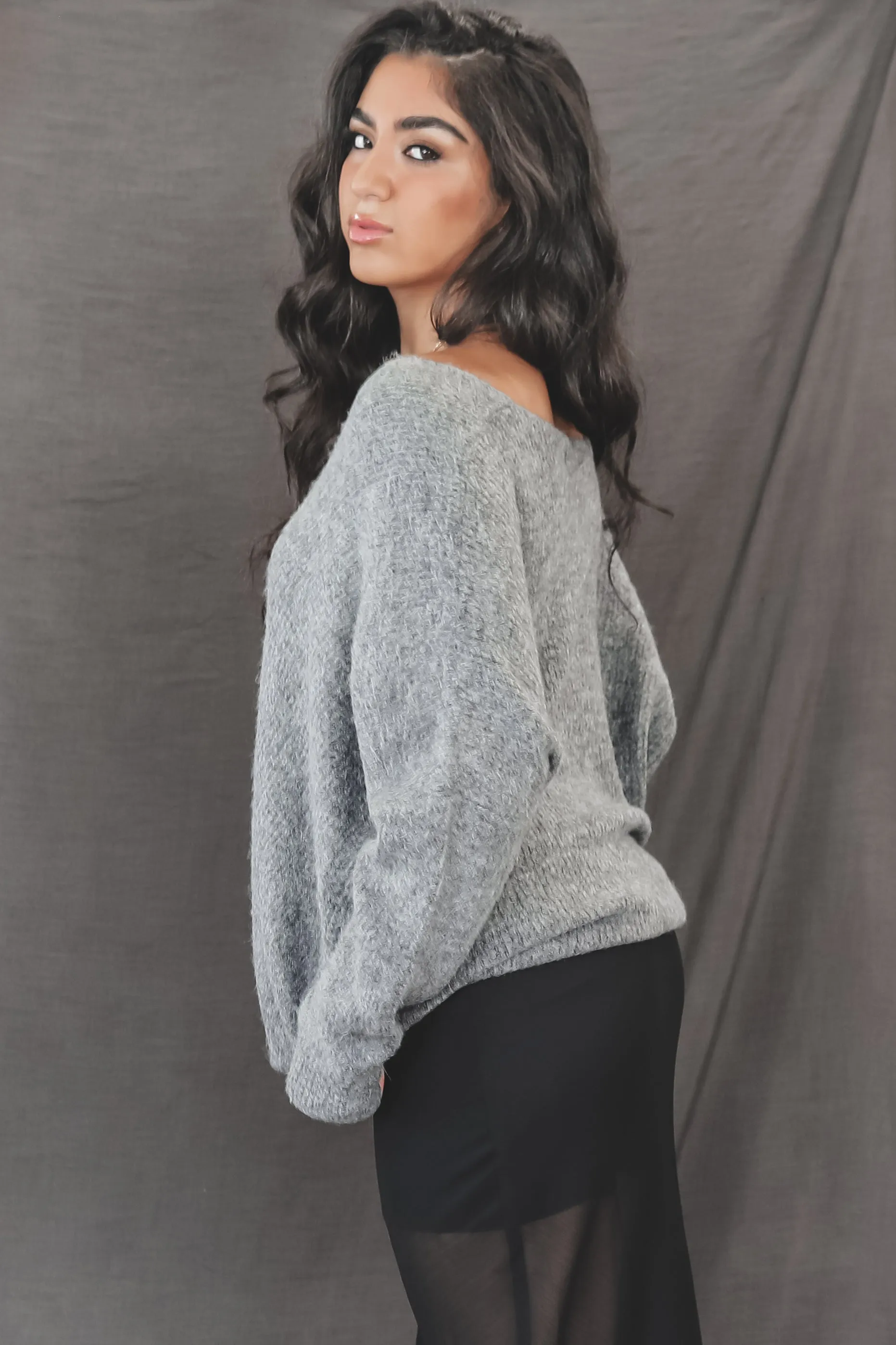 A Weekend In The Mountains Oversized Stockholm Sweater Top