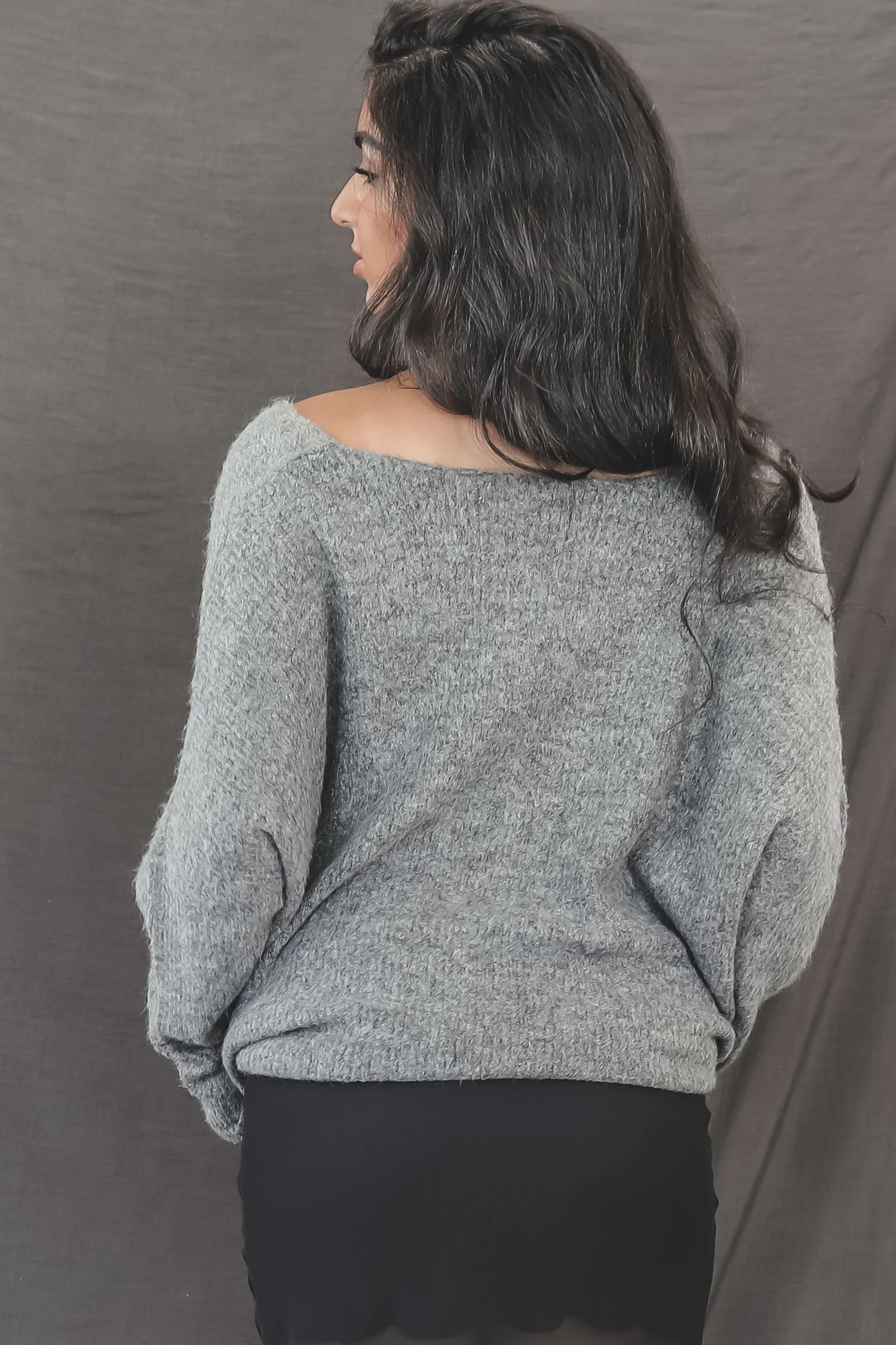 A Weekend In The Mountains Oversized Stockholm Sweater Top