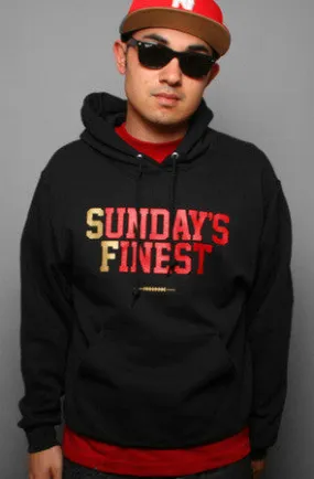 Adapt - Sunday's Finest Pullover Men's Hoodie, Black/Gold