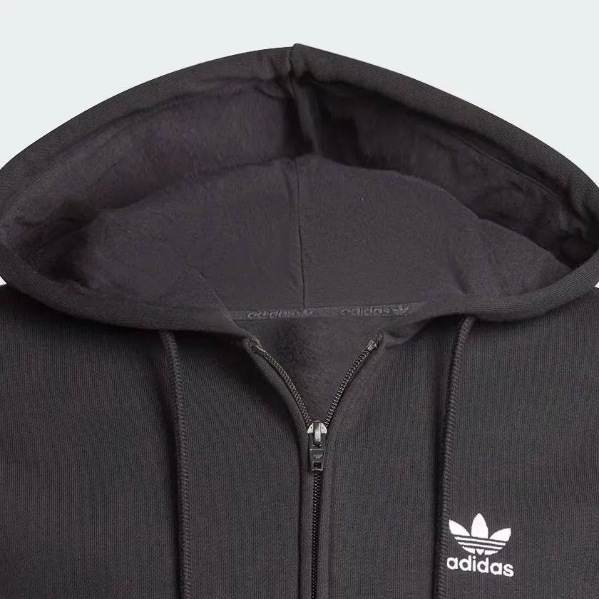 adidas Men Trefoil Essentials Full-Zip Hoodie