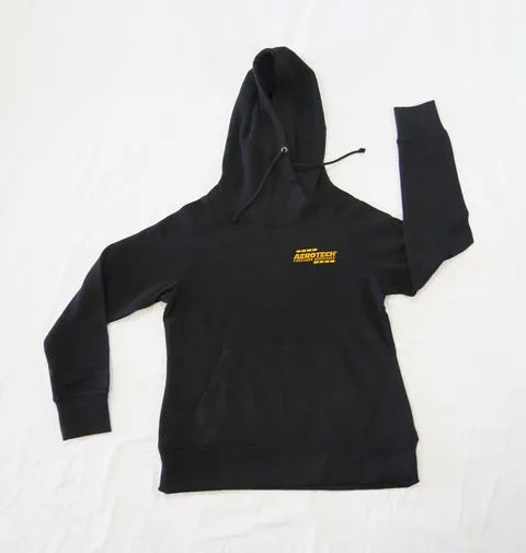 AeroTech Hooded Fleece Pullover Black Women's - 94400P