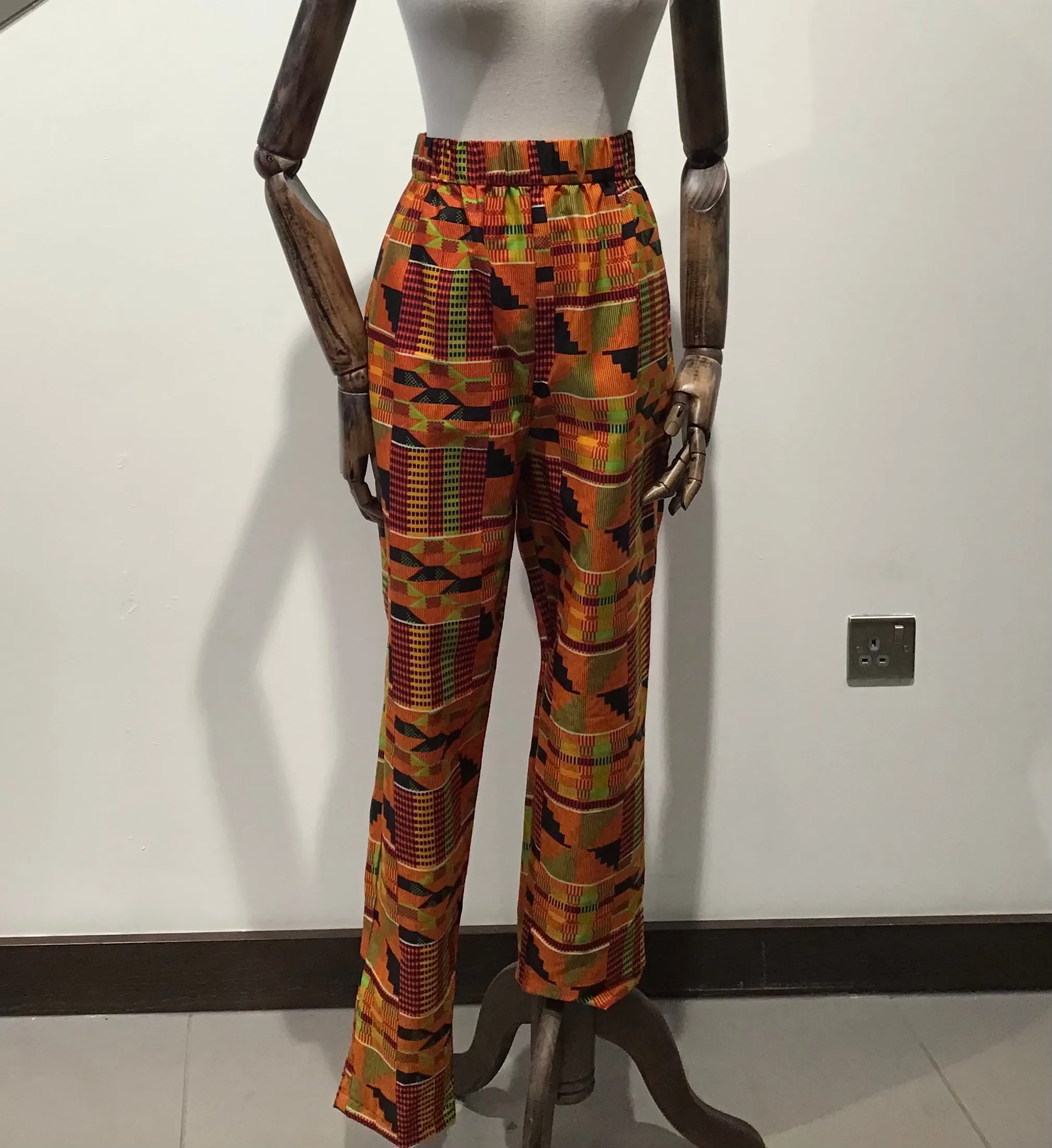 African print Trousers