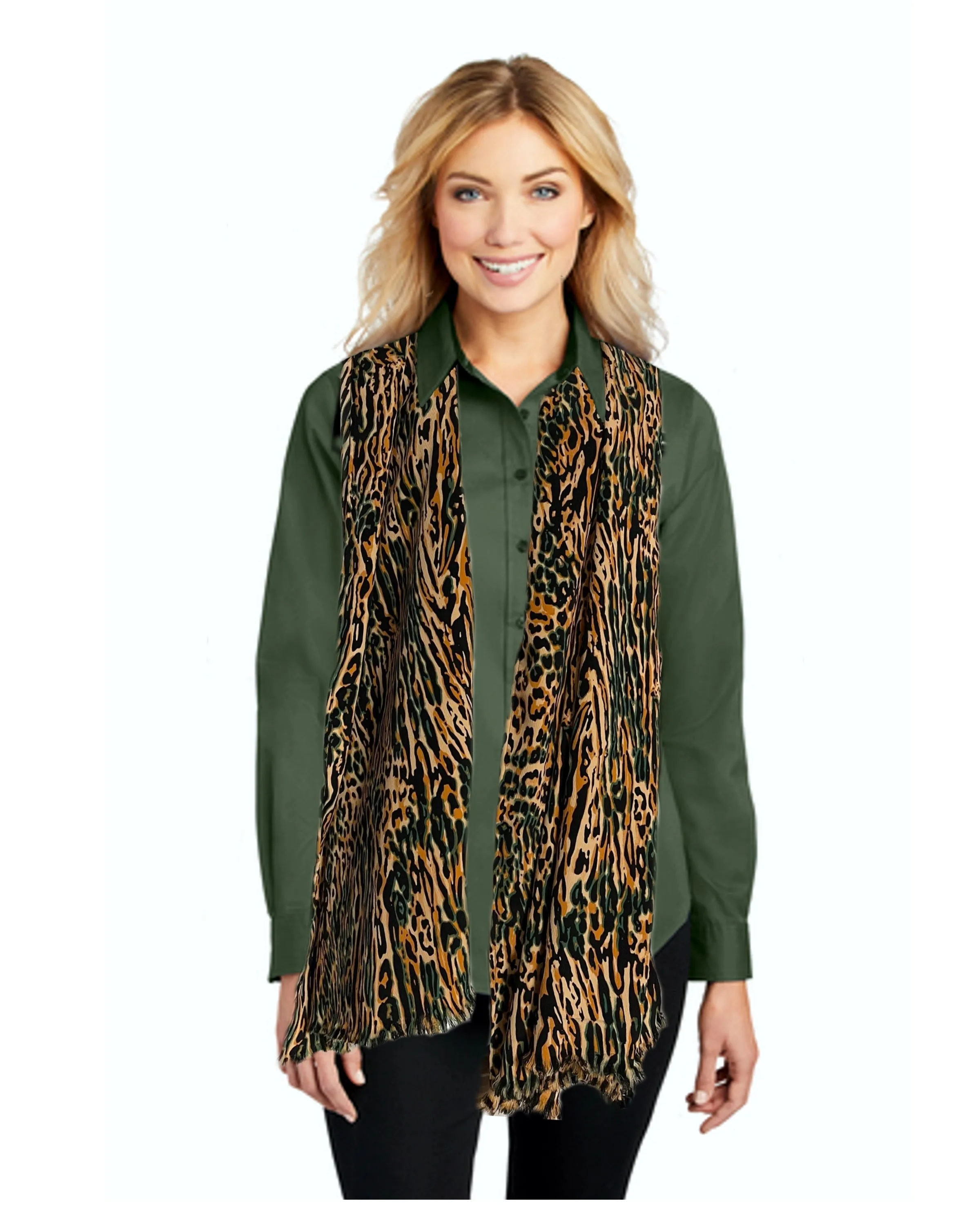 Animal Print Scarf