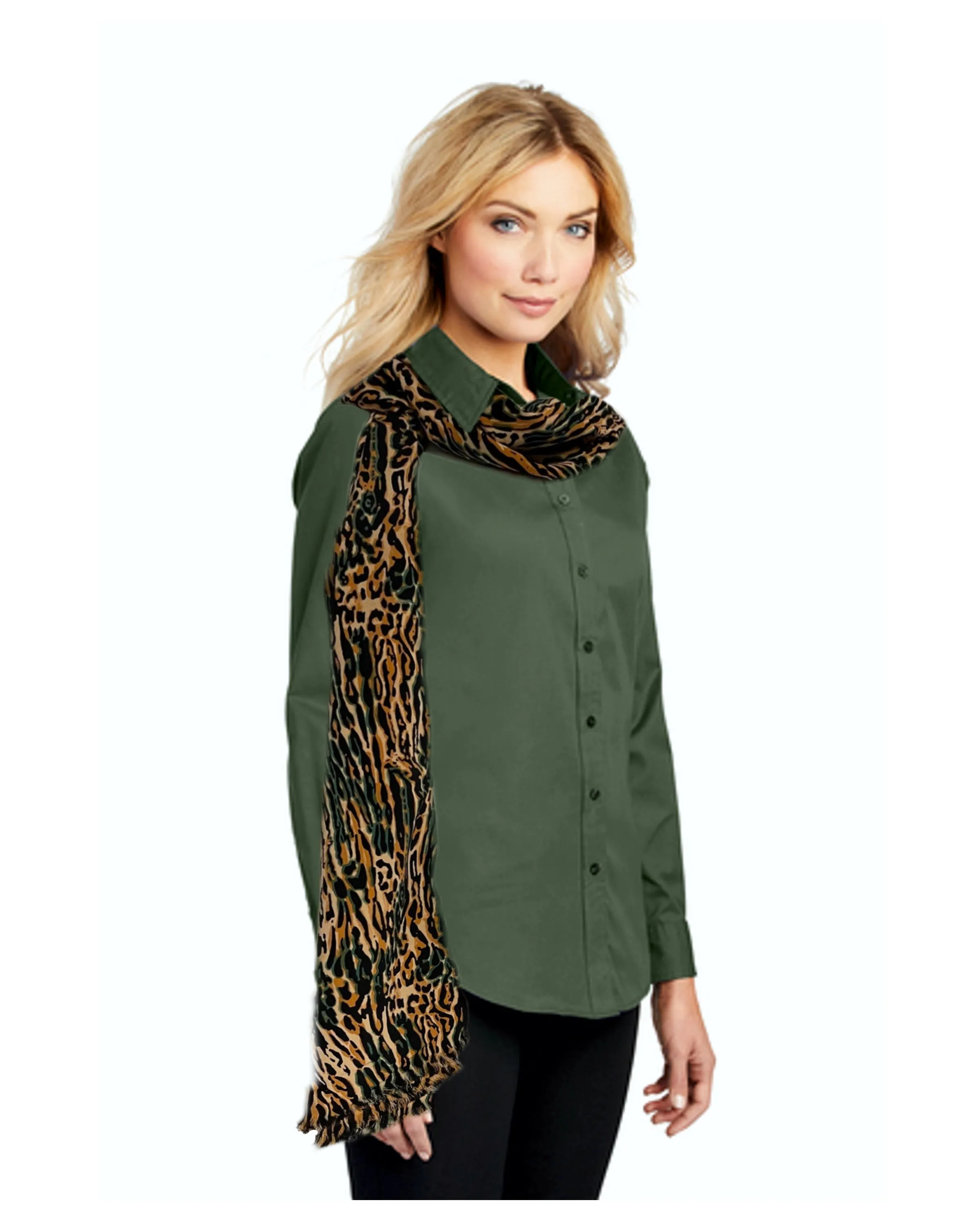 Animal Print Scarf