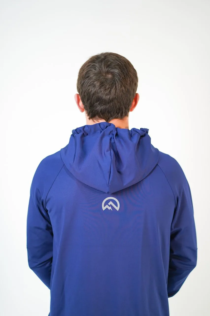 Applique Logo Hoodie Set (Hoodie) - Navy