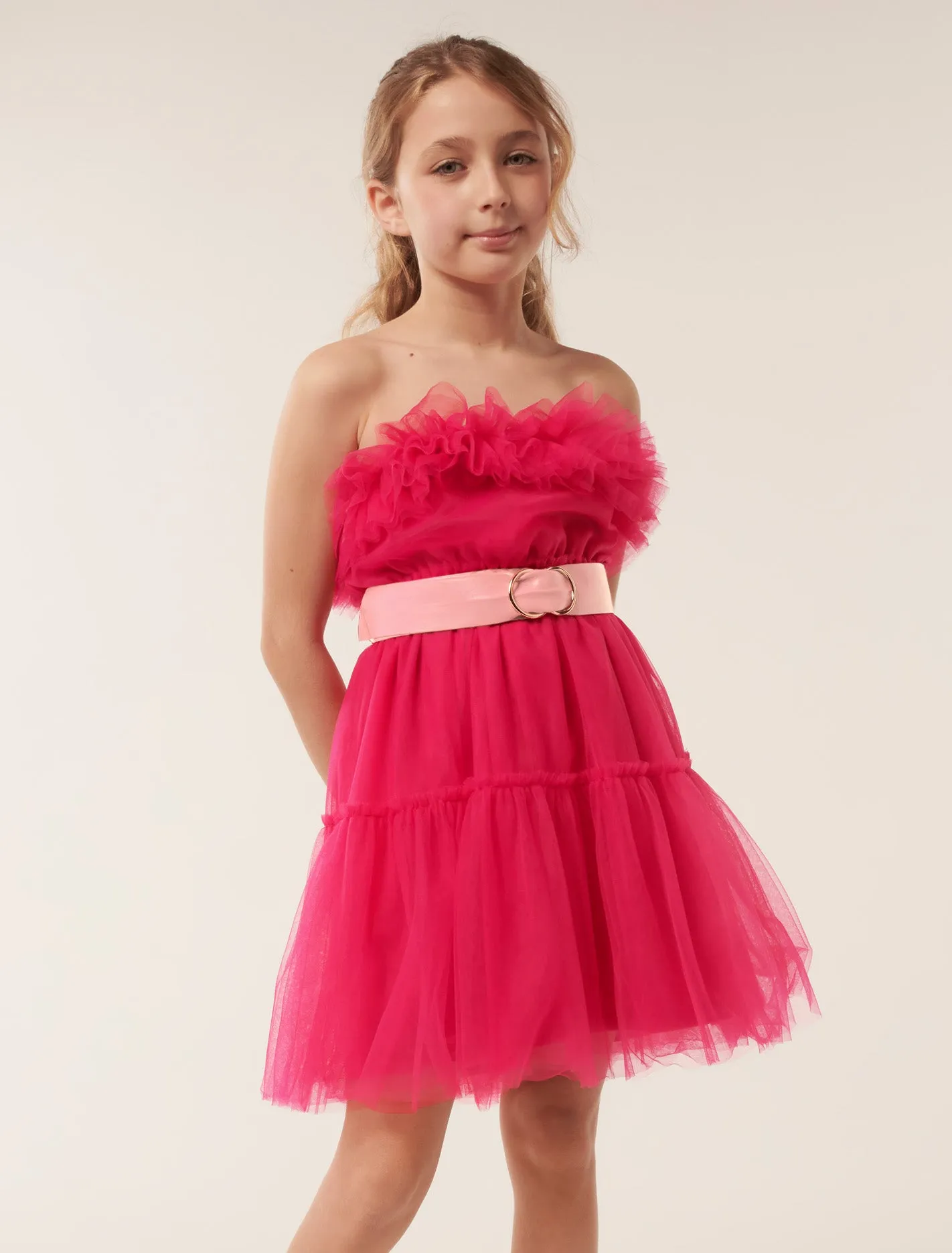 Ariana Tulle Teen Dress