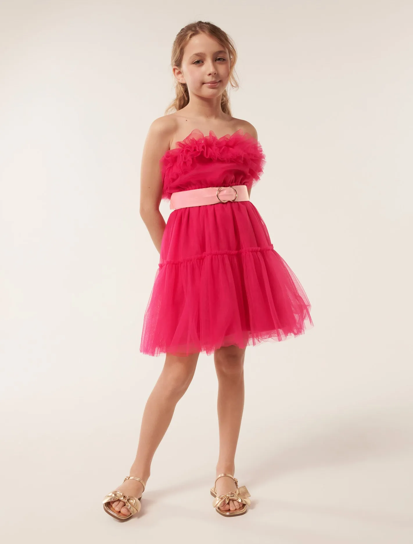 Ariana Tulle Teen Dress