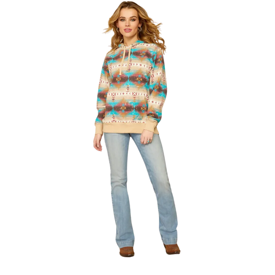 Ariat Women's Lunas Serrano Southwest Print Hoodie