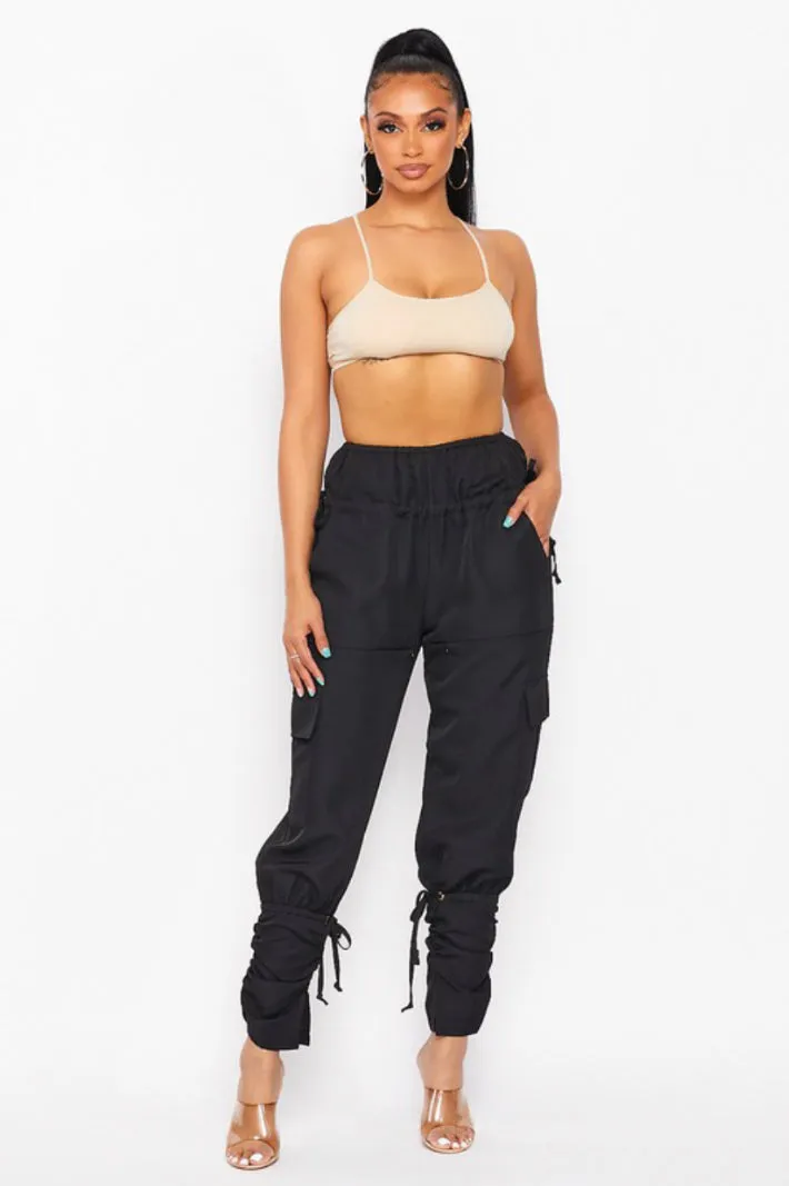 Arley Drawstring Cargo Pants