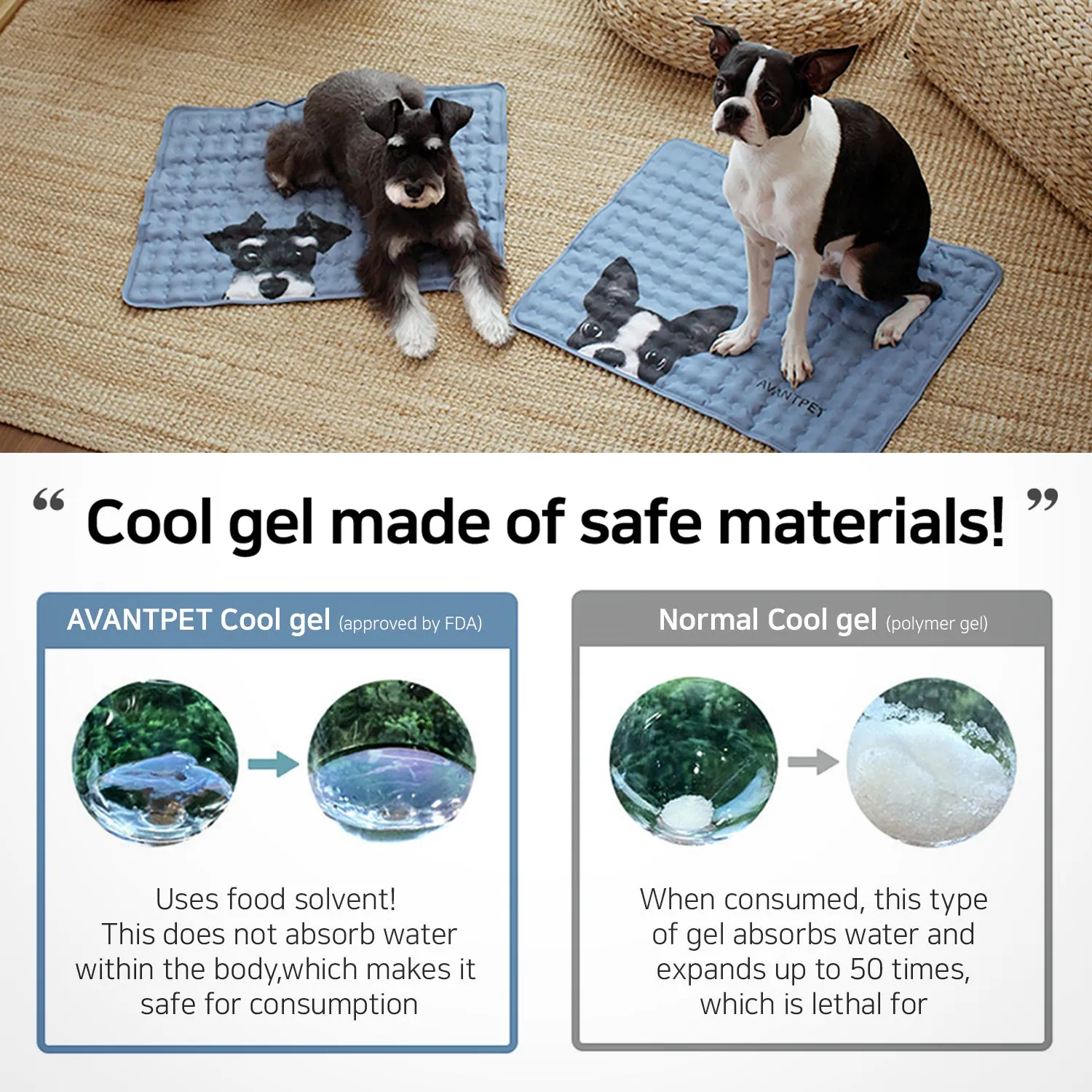 Avantpet - Premium Welsh corgi Cooling Mat