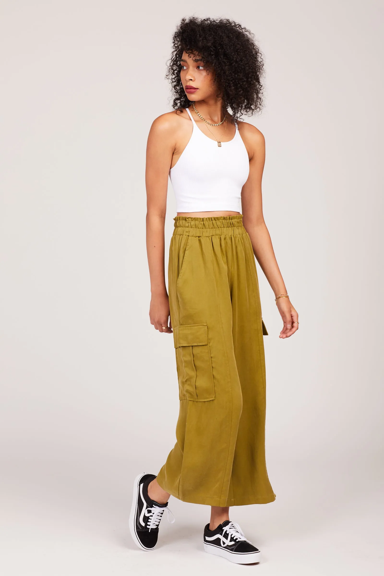 Avocado Tencel Lounge Cargo Pants