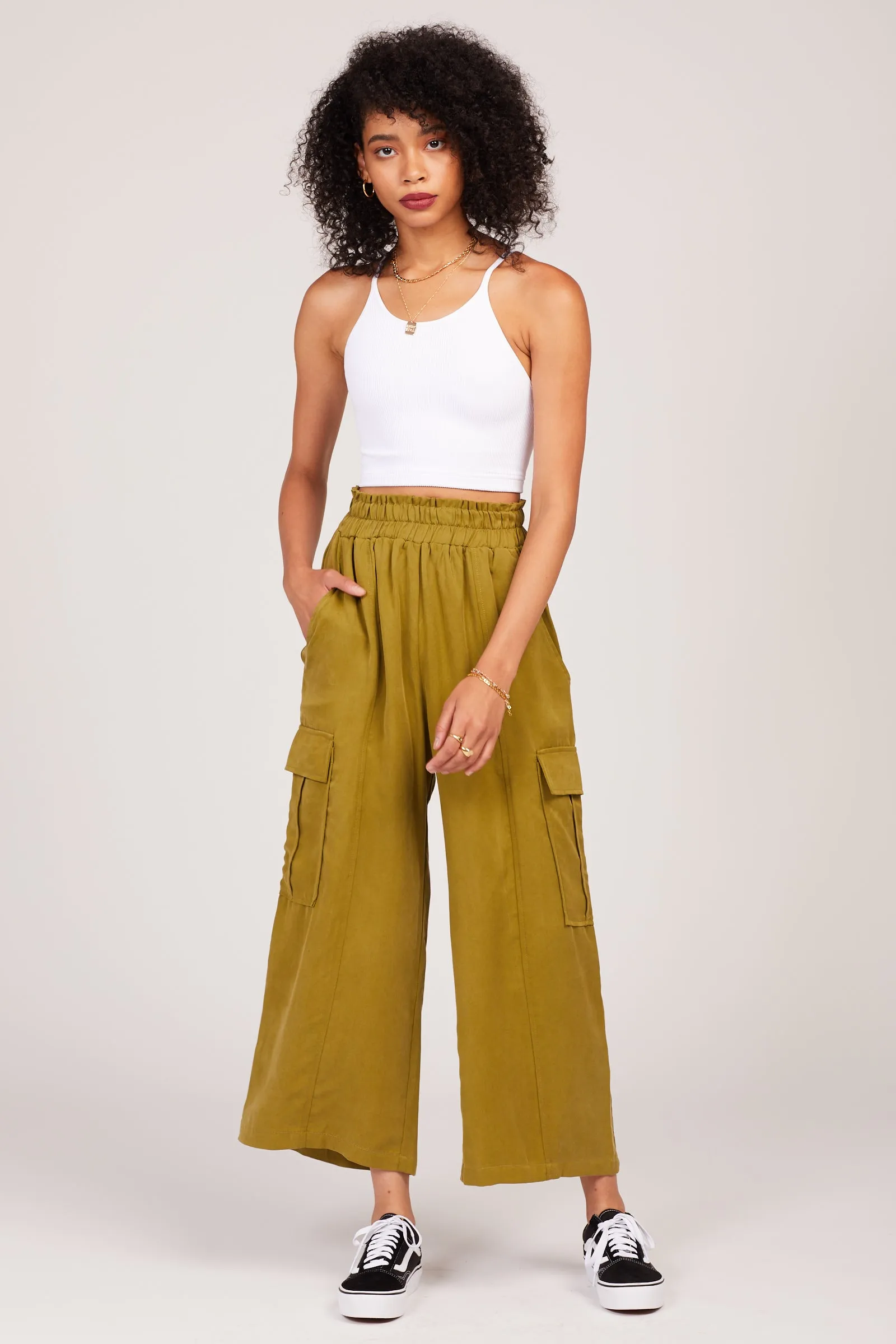 Avocado Tencel Lounge Cargo Pants