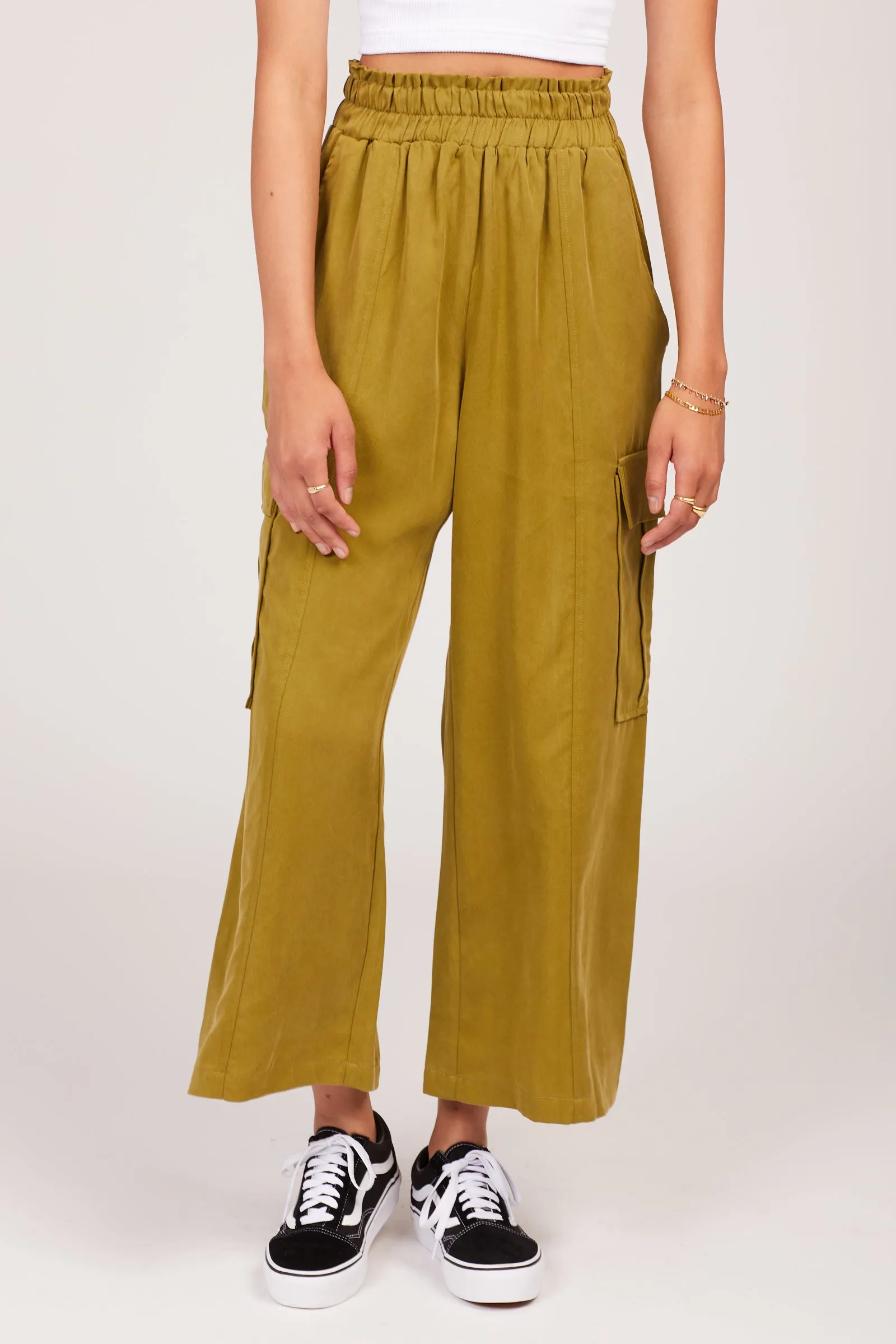 Avocado Tencel Lounge Cargo Pants