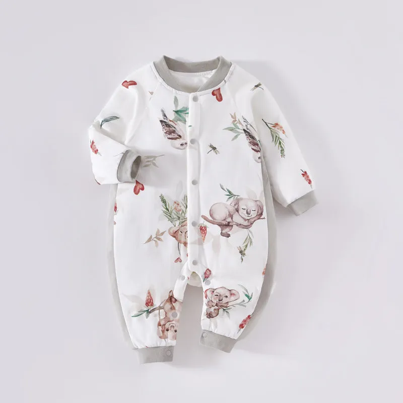 Baby Clothes Constant Temperature Warm Rompers