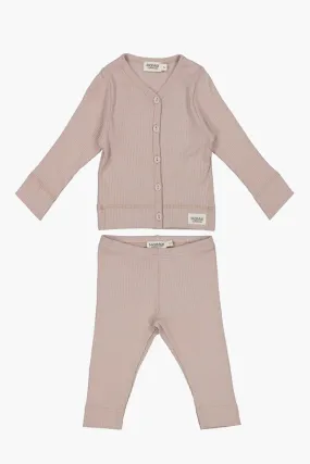 Baby Girls 2-Piece Set MarMar Copenhagen - Oak