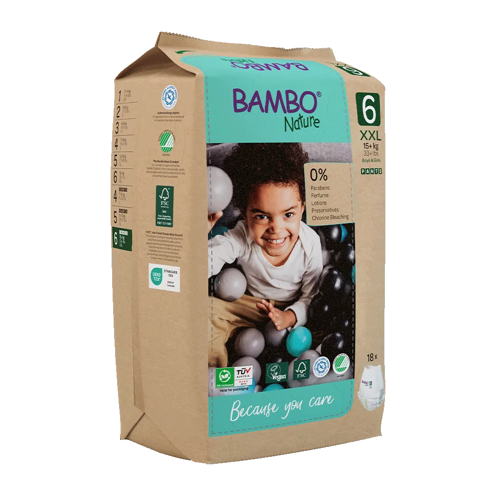 Bambo Nature Pants - Size 6 (15 kg/33 lbs)