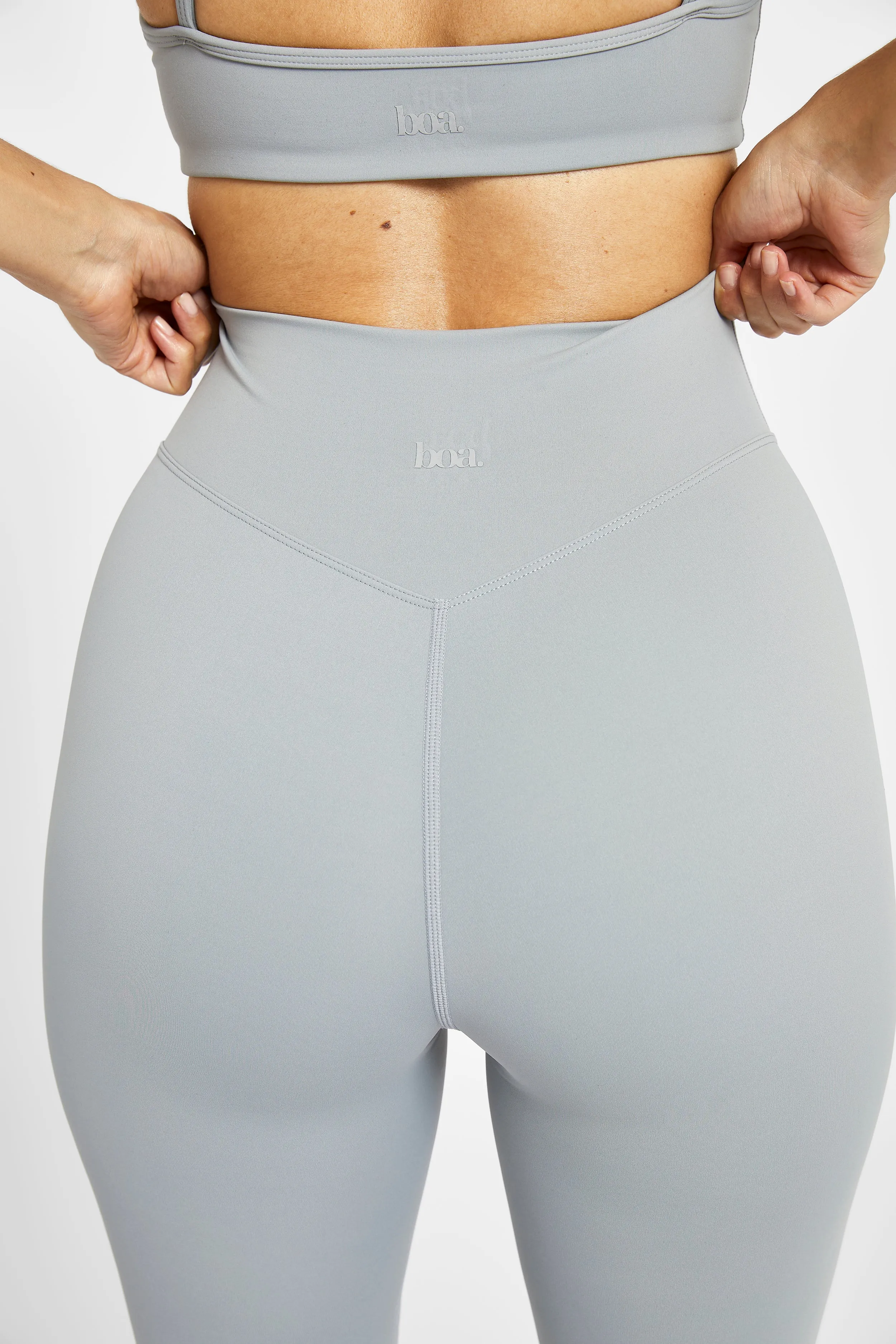 Base Sculpting Leggings - Misty Blue