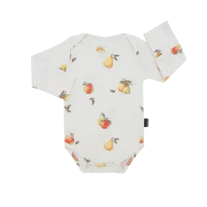 BELAN J Long Sleeves Onesie - Orchard