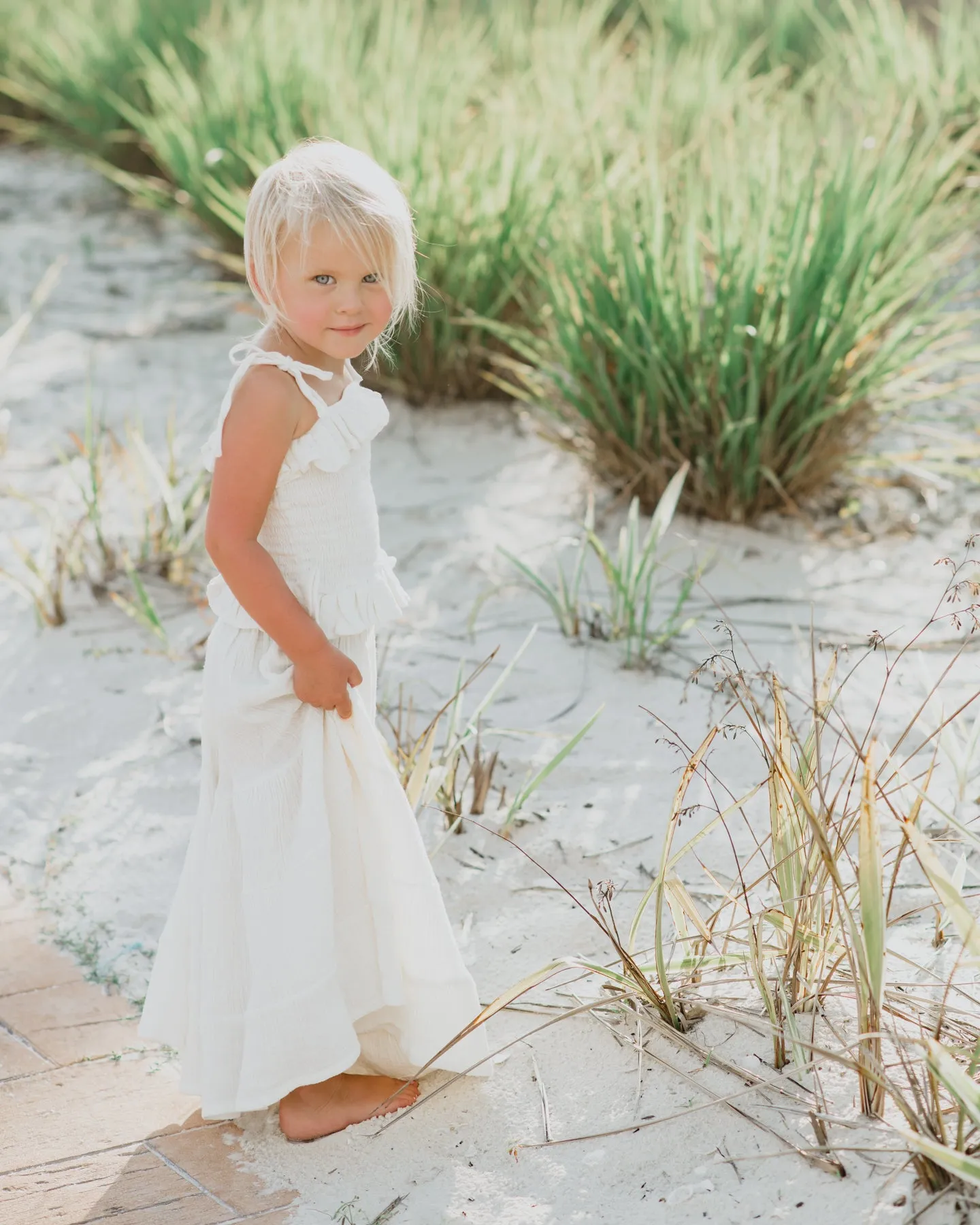 Bella Maxi Pants (light ivory muslin)