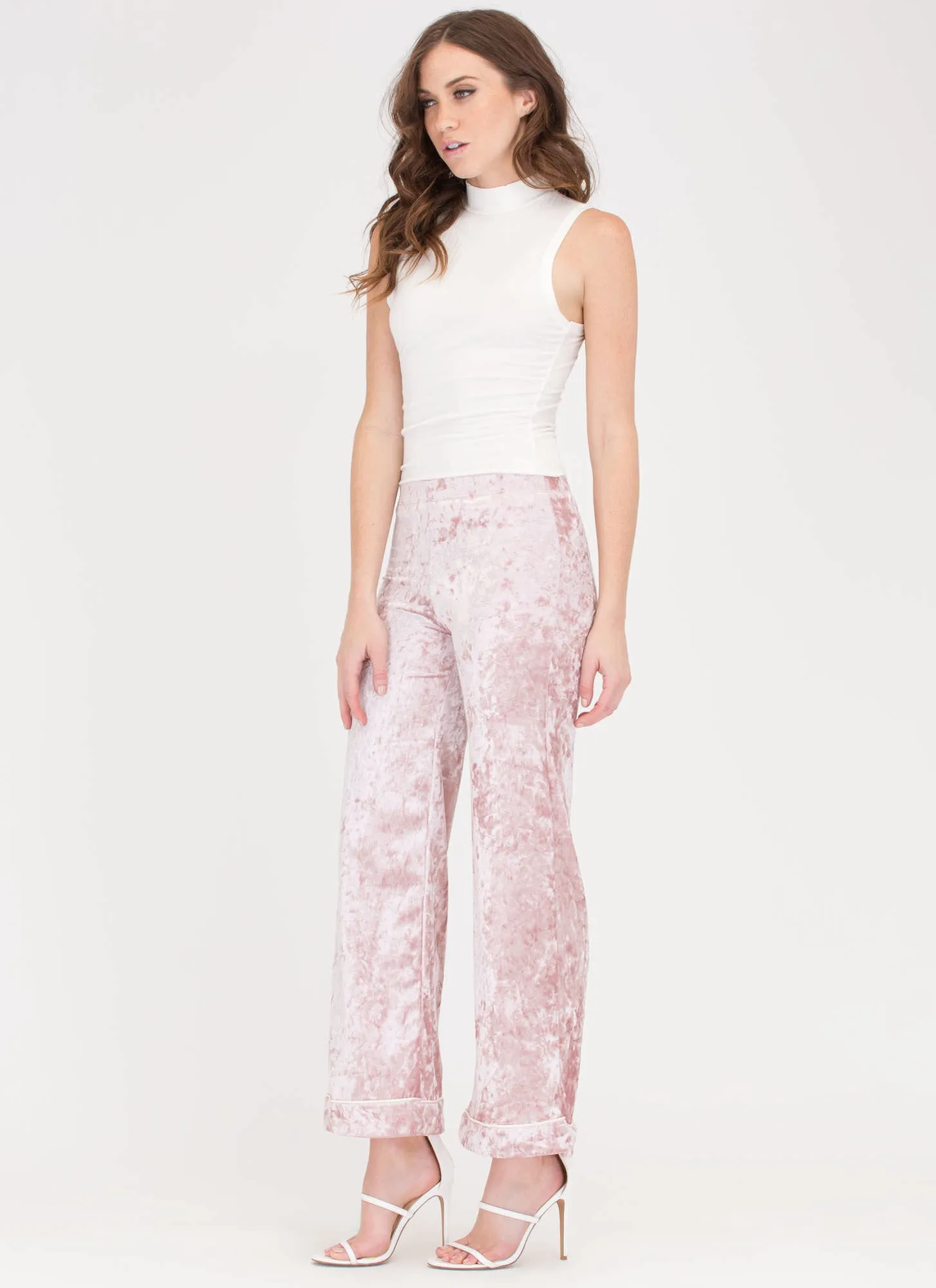 Big Crush Velvet Palazzo Pants