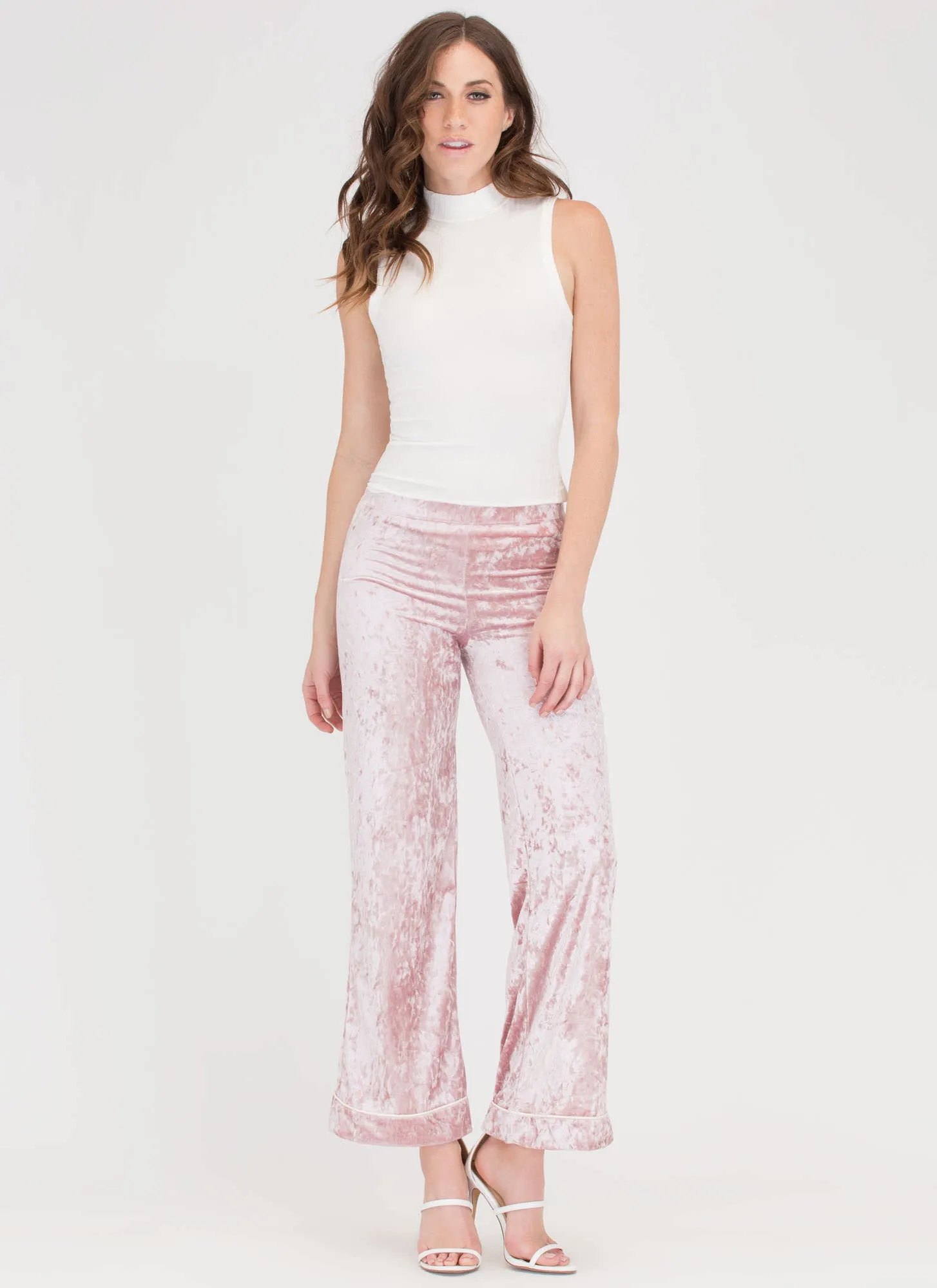 Big Crush Velvet Palazzo Pants