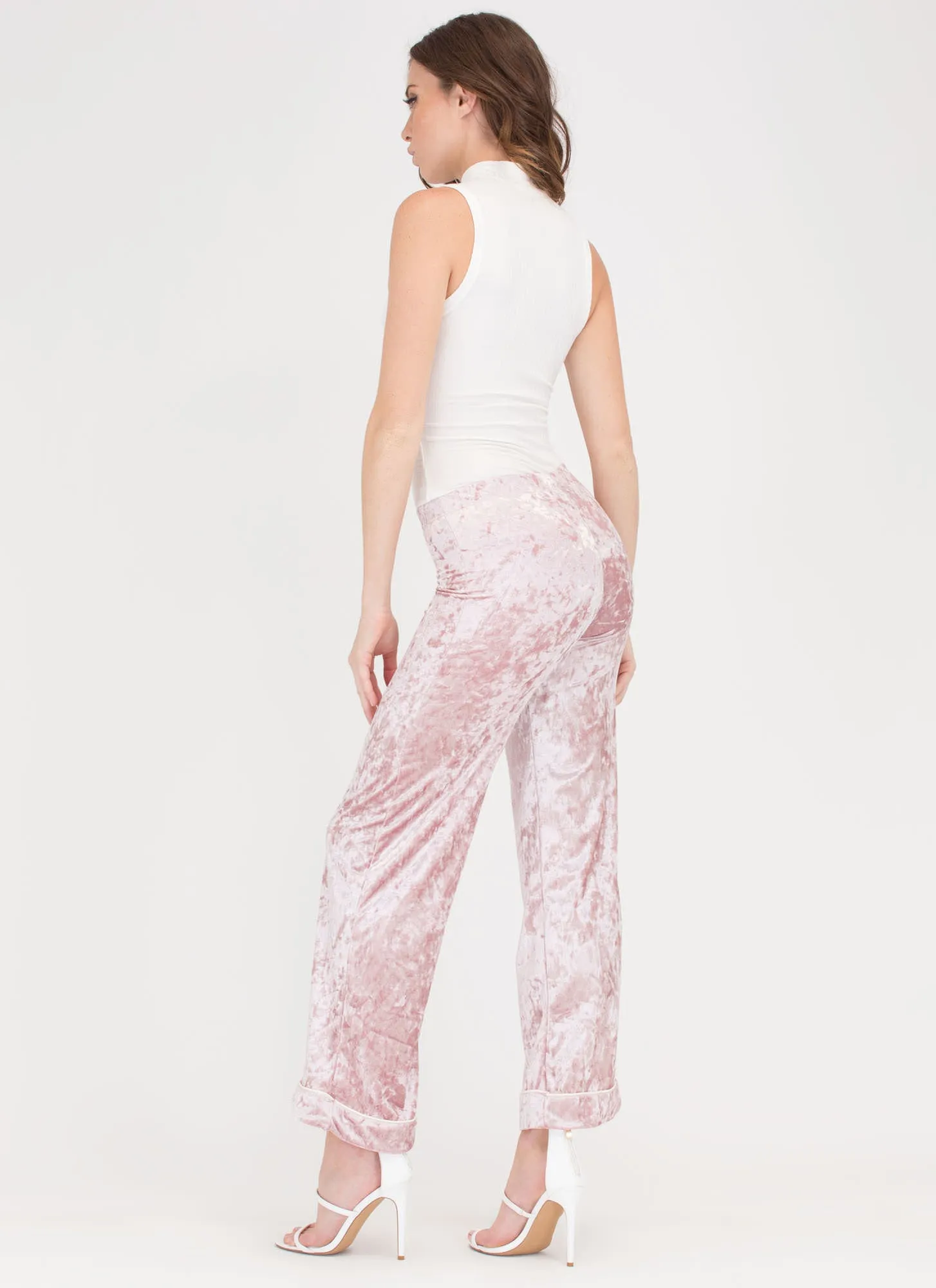 Big Crush Velvet Palazzo Pants