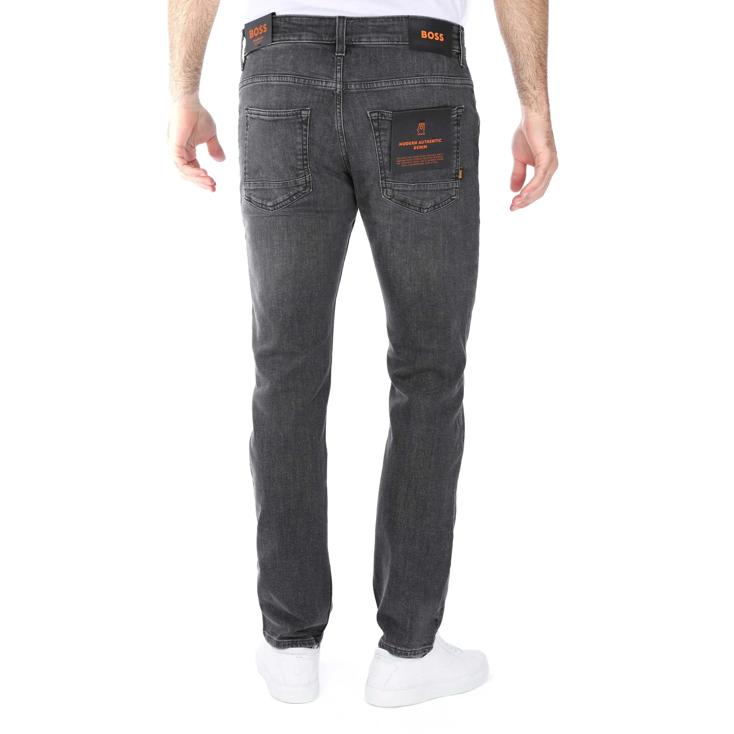 BOSS Delaware BC L C Jean in Charcoal Wash