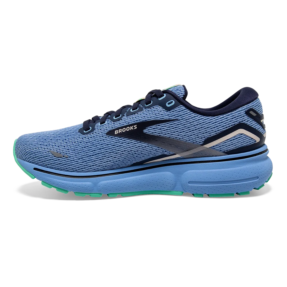 Brooks Ghost 15 - Vista Blue - Peacoat - Linen