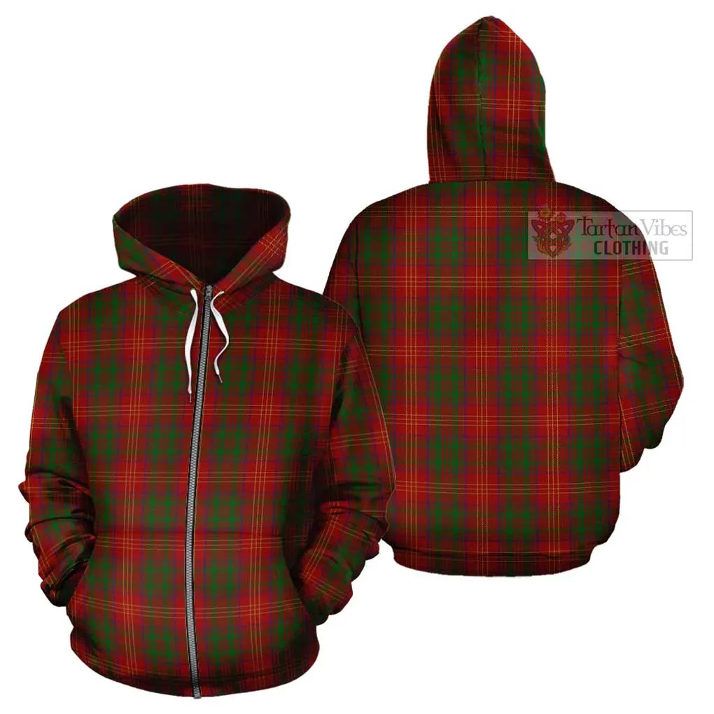 Burns Tartan Cotton Hoodie