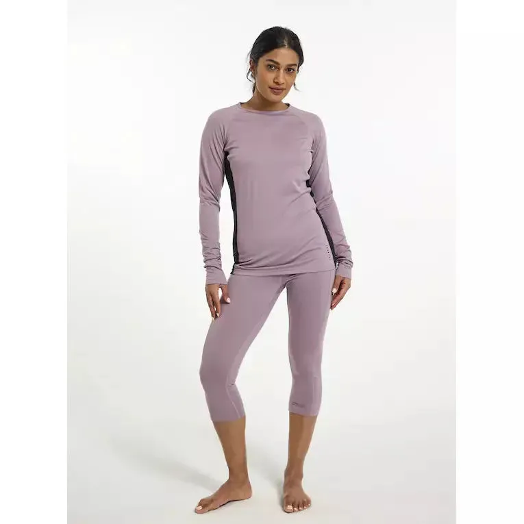 Burton Women's Midweight X Base Layer Crewneck Elderberry