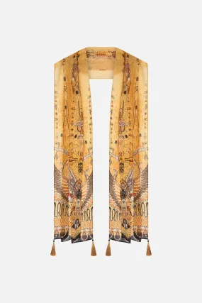 CAMILLA THE VALLEY OF THE KINGS LONG SCARF