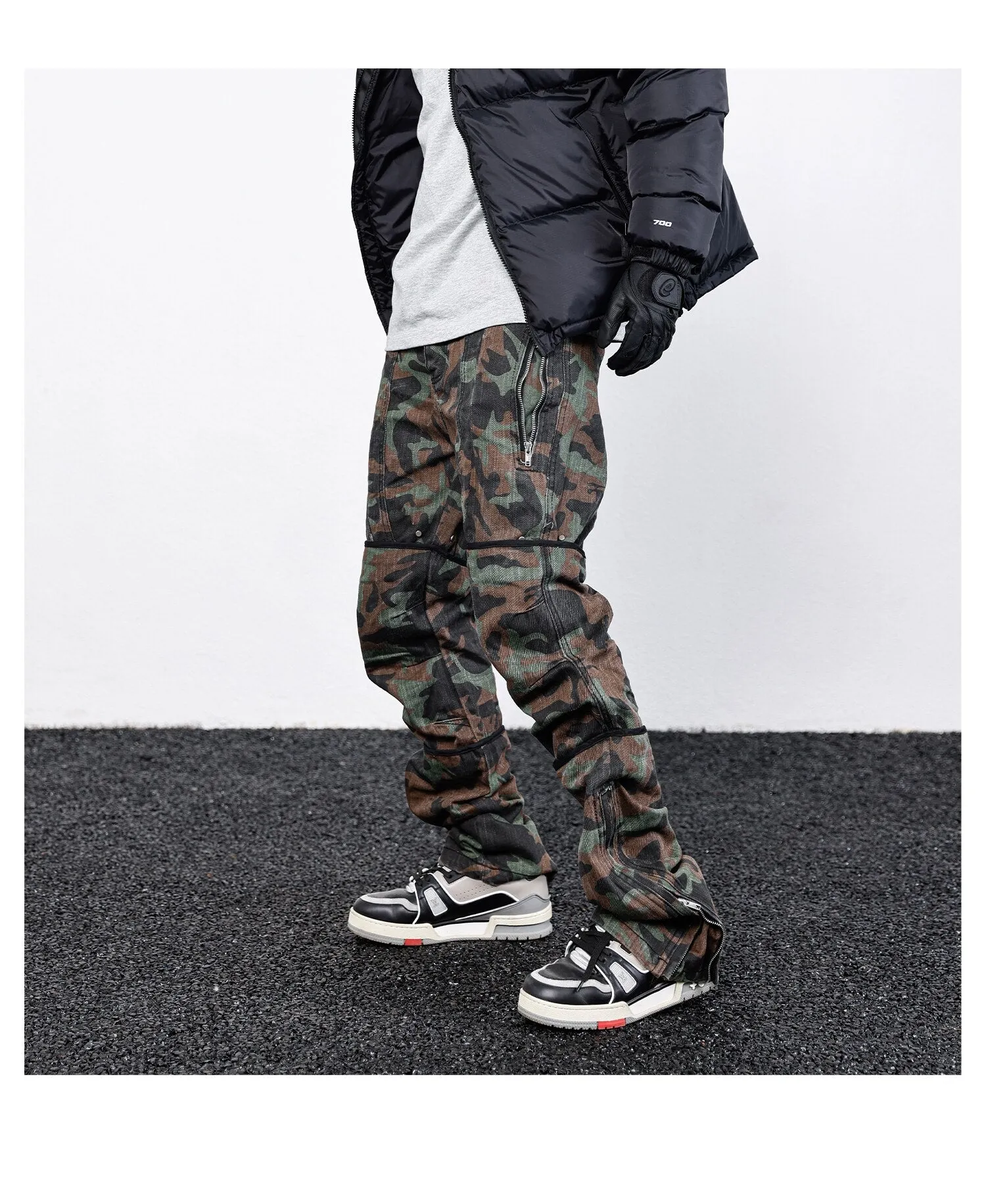 Camo R1 Full Length Pants