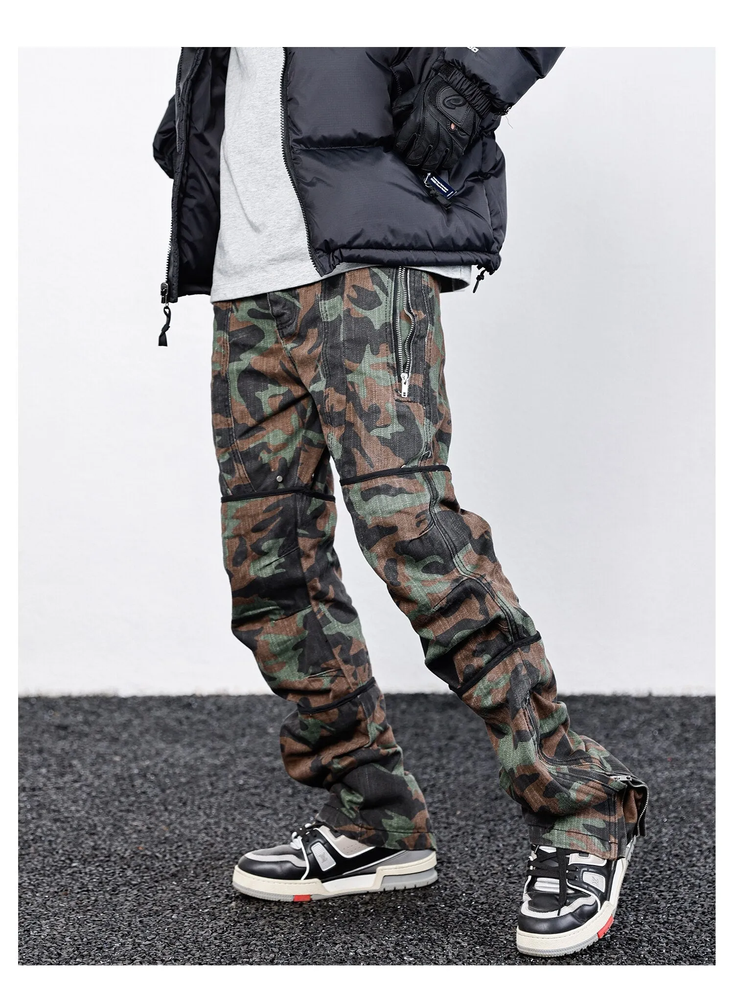 Camo R1 Full Length Pants