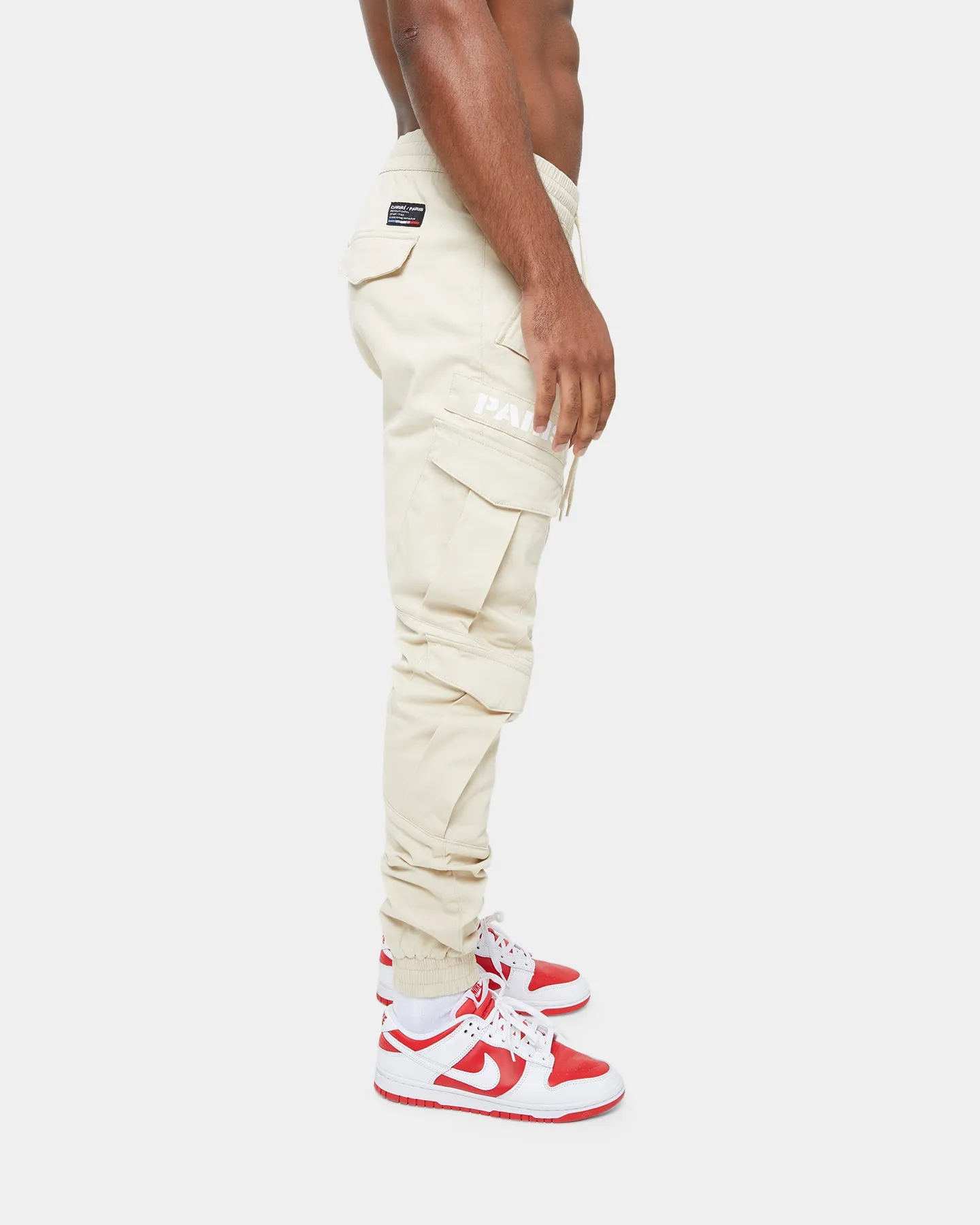 Carré Double Transition Cargo Joggers Light Stone