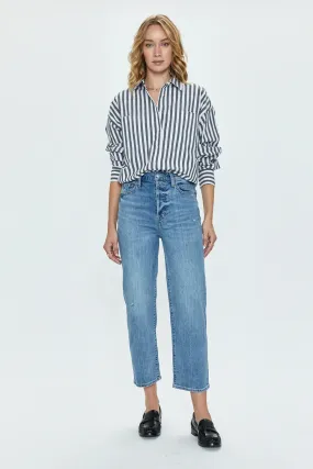 Cassie Crop Super High Rise Straight Crop