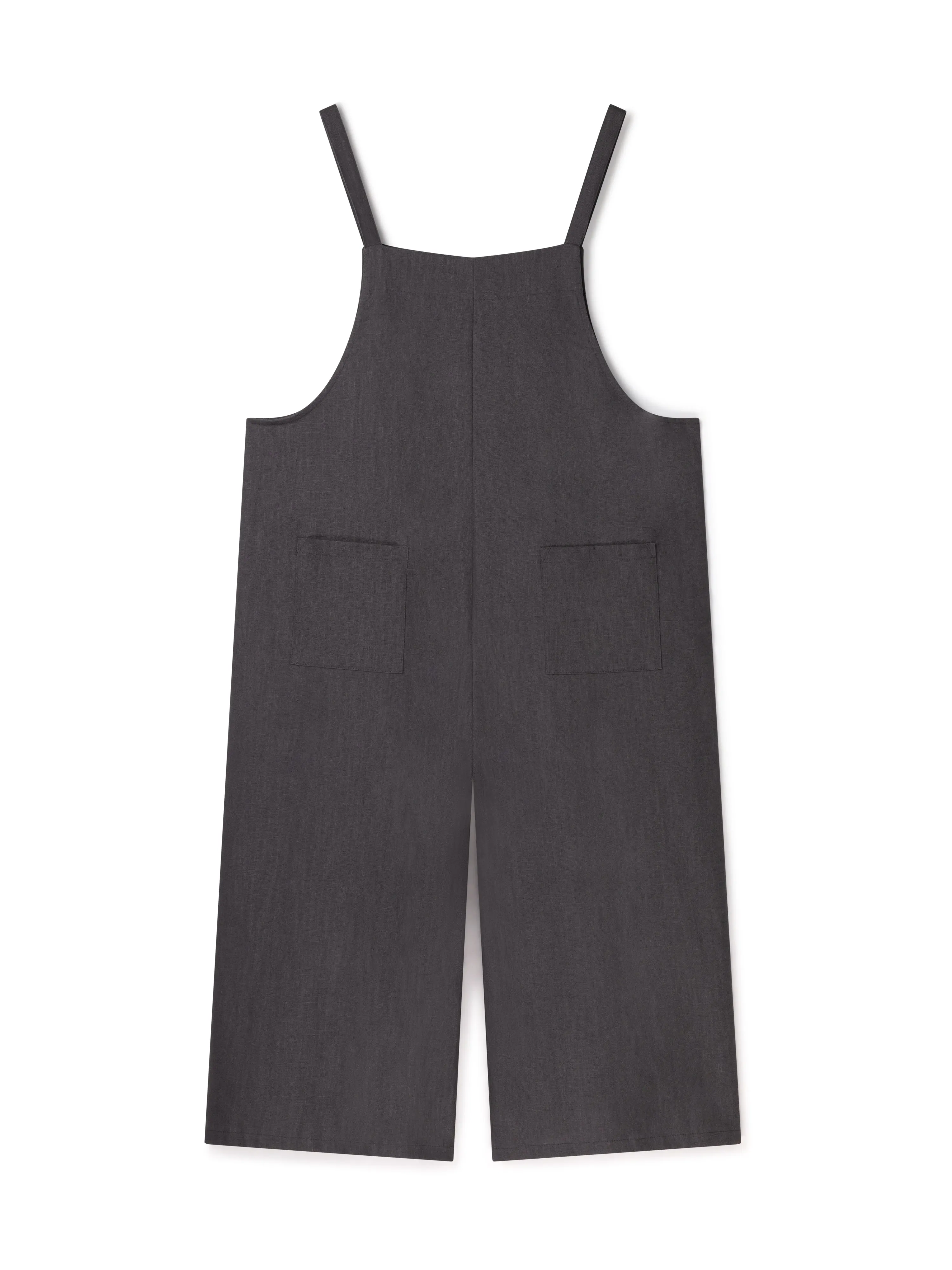 CHALK GRACE JUMPSUIT | CHARCOAL GREY