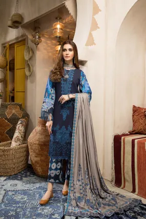 Charizma Naranji · Embroidered Khaddar With Khaddar Shawl Vol 1 – CNW-02