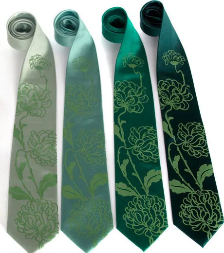 Chrysanthemum Necktie