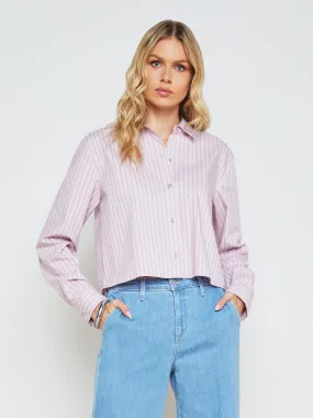 Cosette Striped Button-Down Shirt