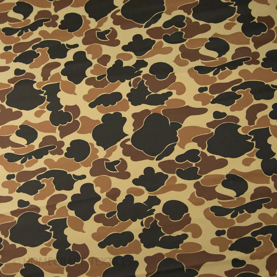 Cotton Blend Camouflage/Army Prints