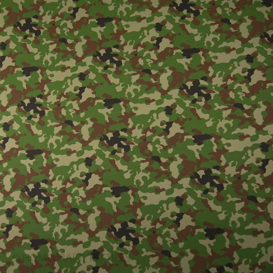 Cotton Blend Camouflage/Army Prints