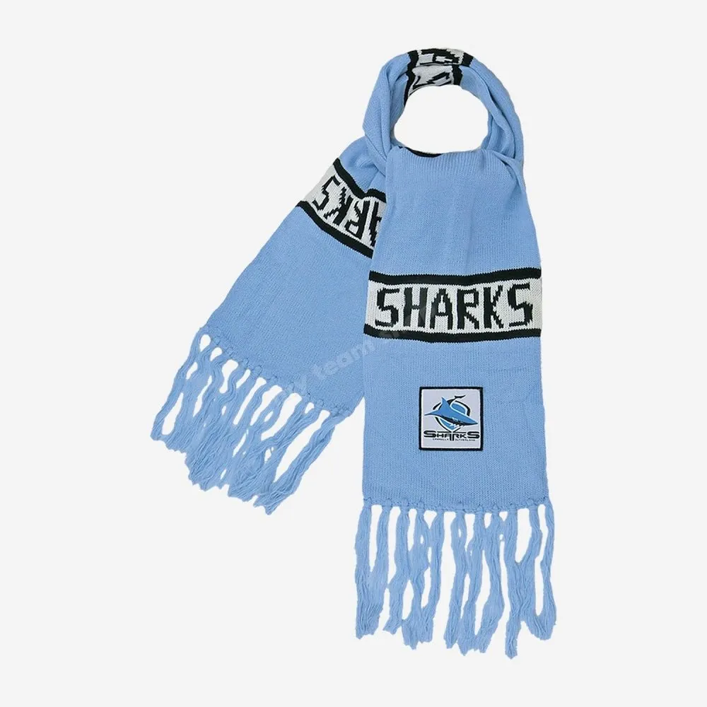 CRONULLA-SUTHERLAND SHARKS NRL BAR SCARF