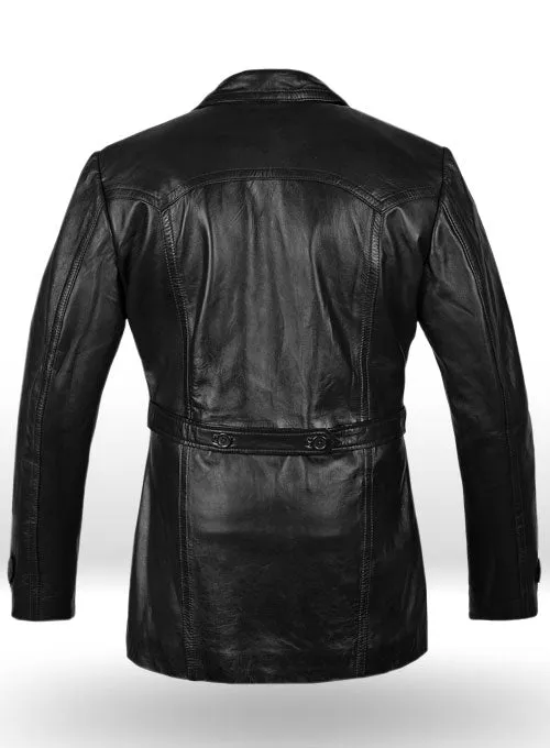 David Tennant Doctor Who Leather Trench Stylish Coat by TJS