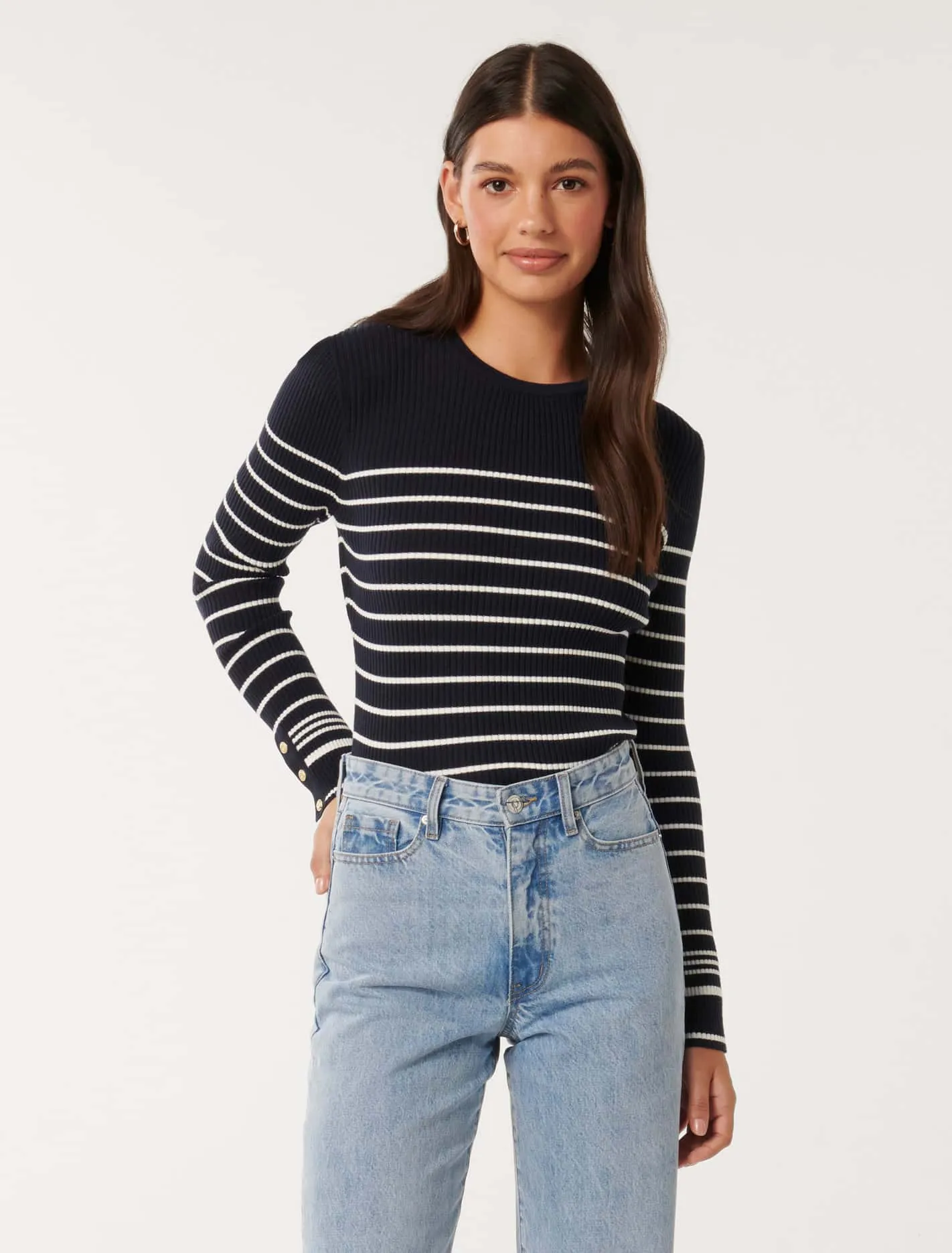 Della Rib Knit Jumper